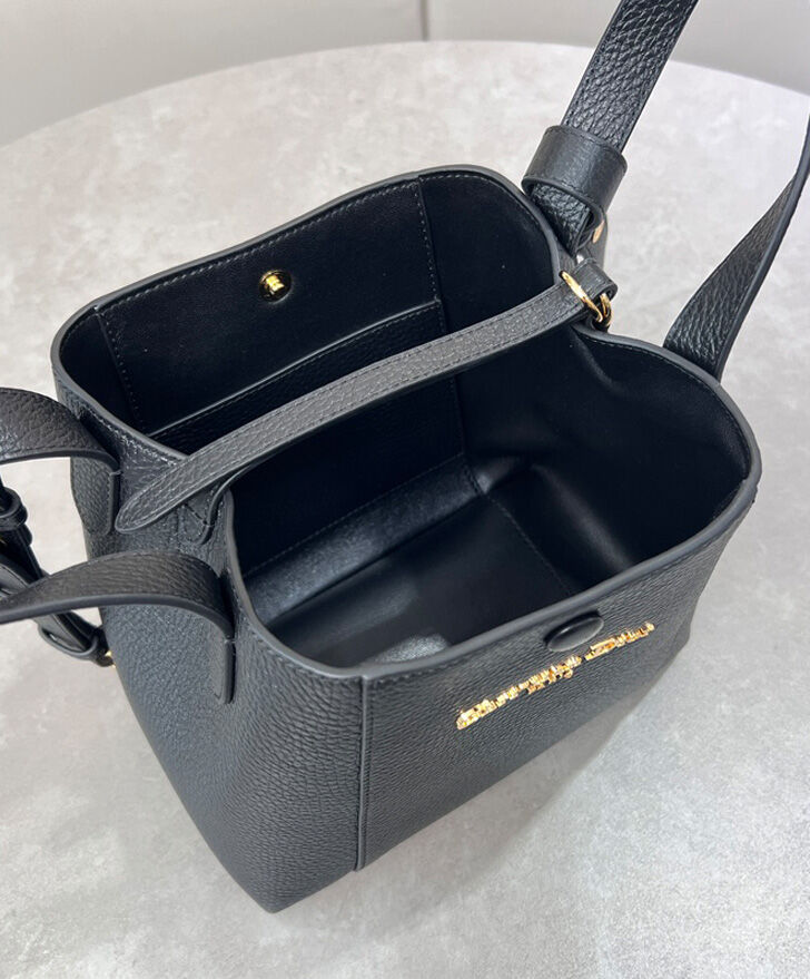 Christian Dior Medium Signature Bucket Bag M2480 Black